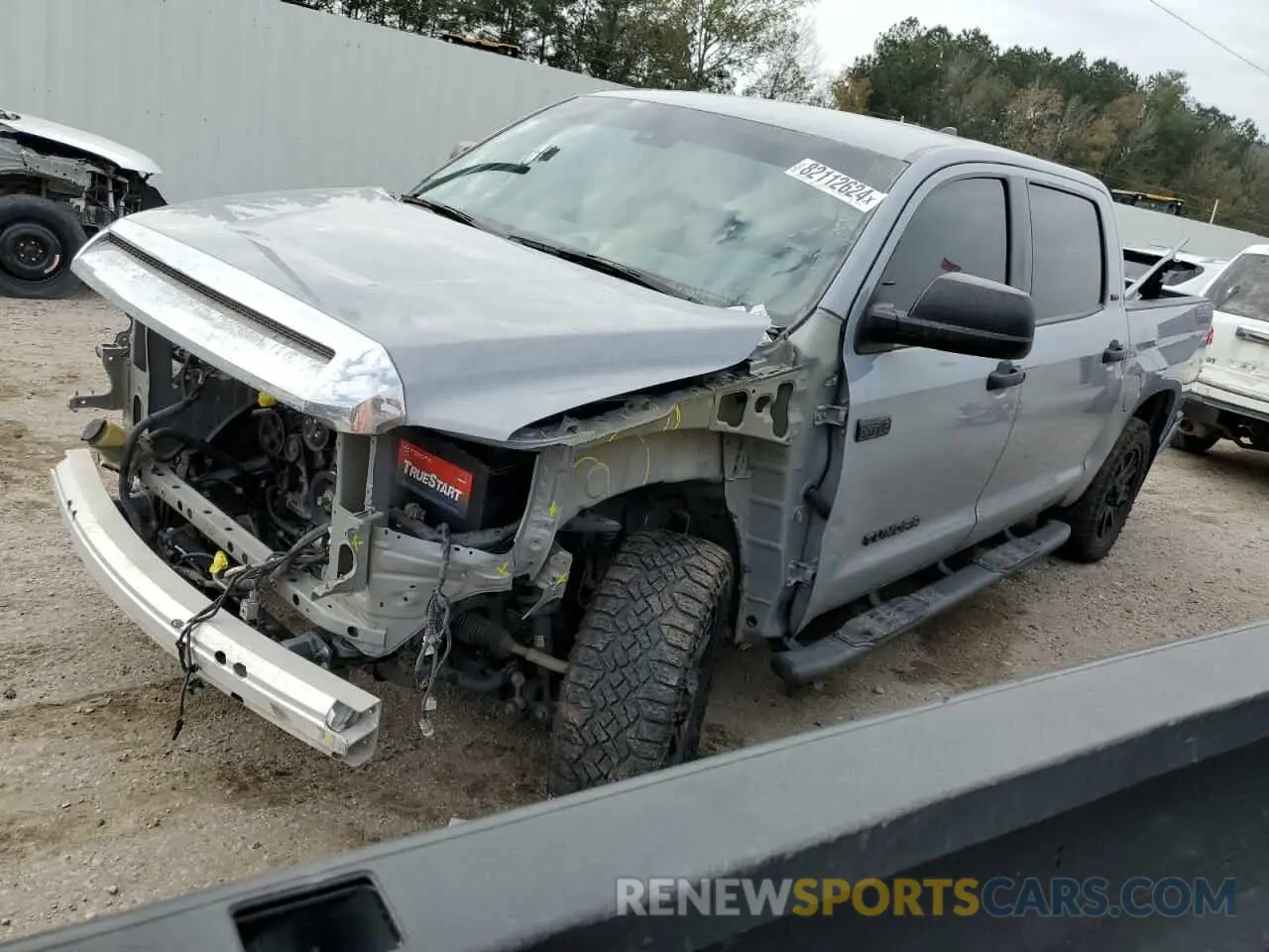 1 Photograph of a damaged car 5TFEY5F14MX289697 TOYOTA TUNDRA 2021