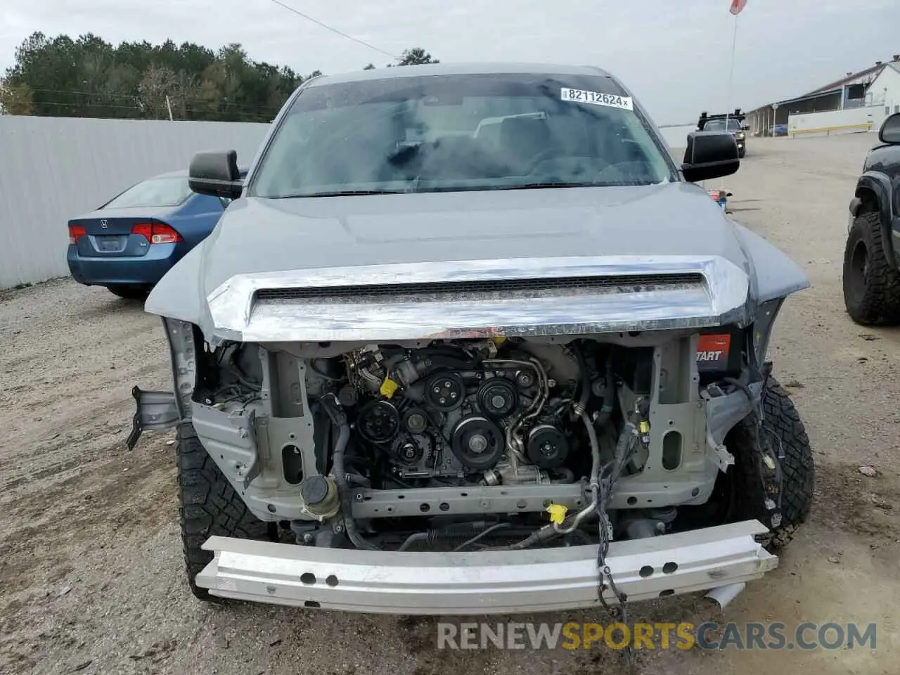 5 Photograph of a damaged car 5TFEY5F14MX289697 TOYOTA TUNDRA 2021