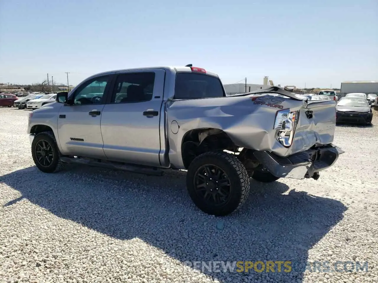 2 Photograph of a damaged car 5TFEY5F14MX291241 TOYOTA TUNDRA 2021