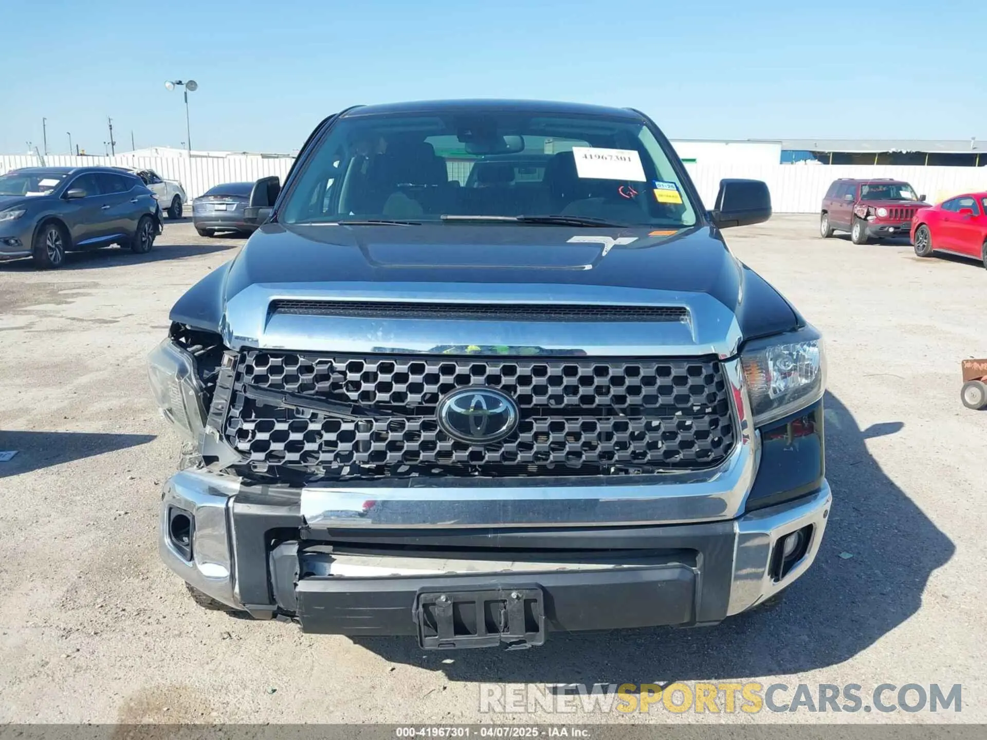 12 Photograph of a damaged car 5TFEY5F14MX294611 TOYOTA TUNDRA 2021