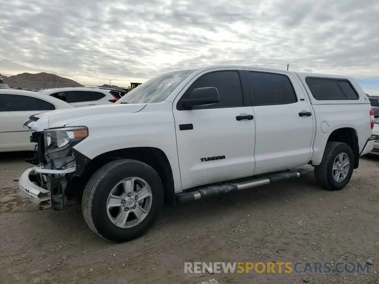 1 Photograph of a damaged car 5TFEY5F15MX280216 TOYOTA TUNDRA 2021