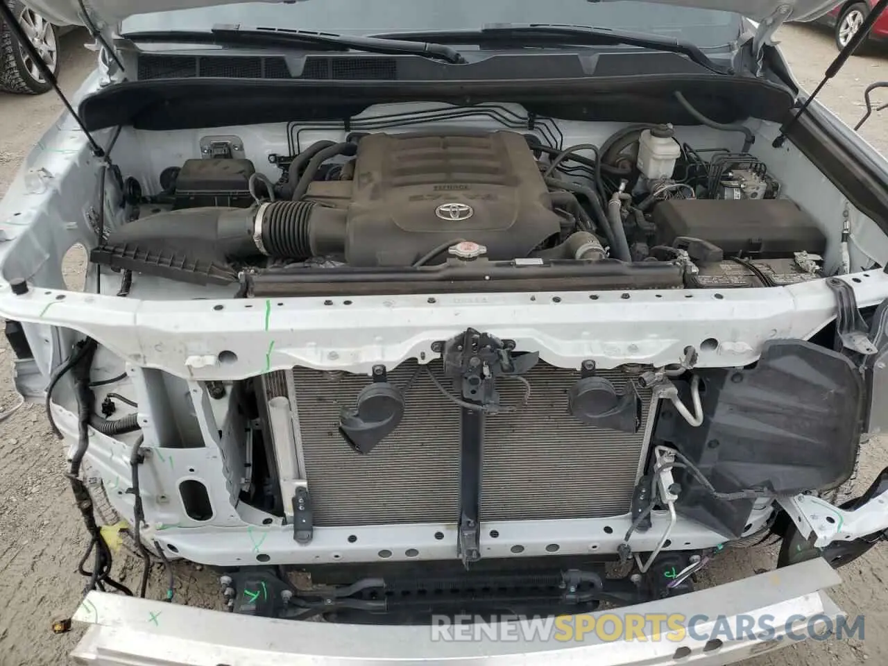11 Photograph of a damaged car 5TFEY5F15MX280216 TOYOTA TUNDRA 2021