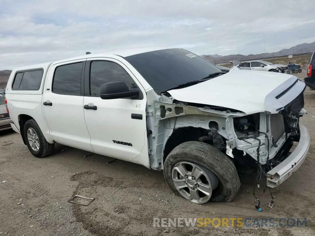 4 Photograph of a damaged car 5TFEY5F15MX280216 TOYOTA TUNDRA 2021