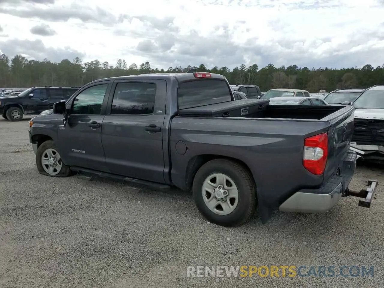2 Photograph of a damaged car 5TFEY5F15MX289241 TOYOTA TUNDRA 2021