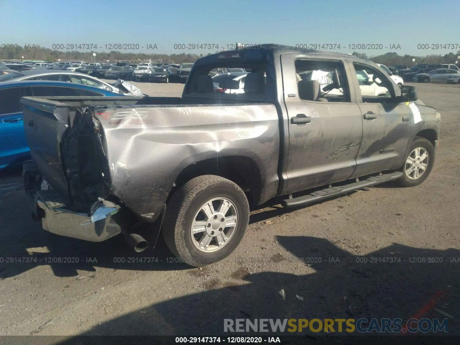 4 Photograph of a damaged car 5TFEY5F16MX274568 TOYOTA TUNDRA 2021