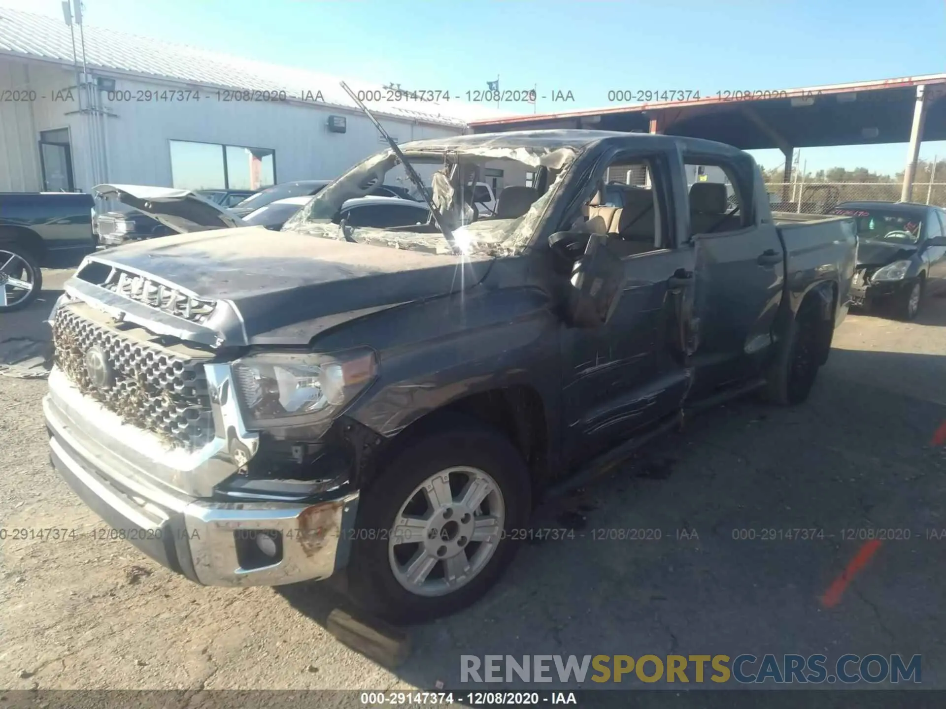 6 Photograph of a damaged car 5TFEY5F16MX274568 TOYOTA TUNDRA 2021