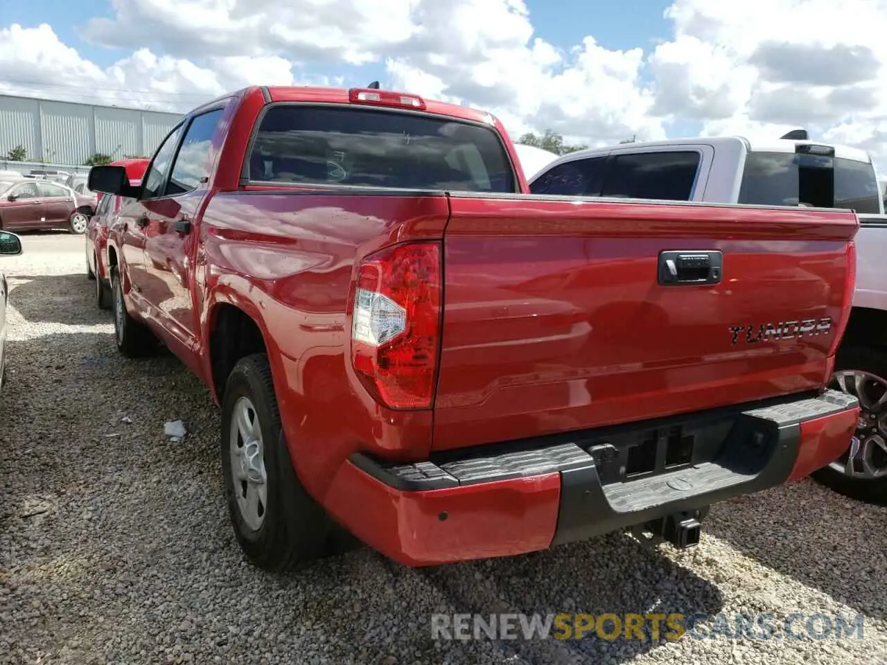 3 Photograph of a damaged car 5TFEY5F16MX290849 TOYOTA TUNDRA 2021