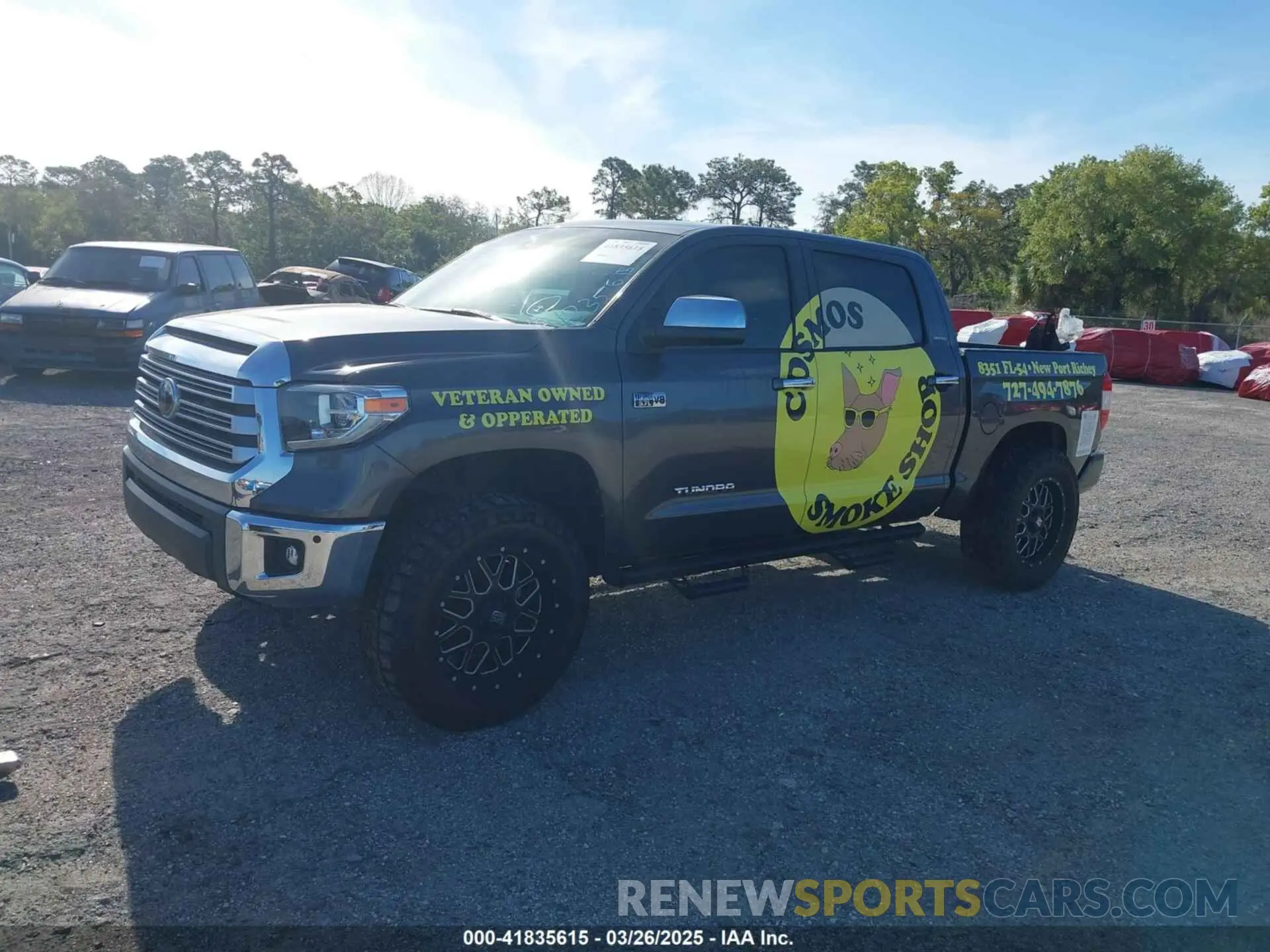 2 Фотография поврежденного автомобиля 5TFFY5F12MX283403 TOYOTA TUNDRA 2021