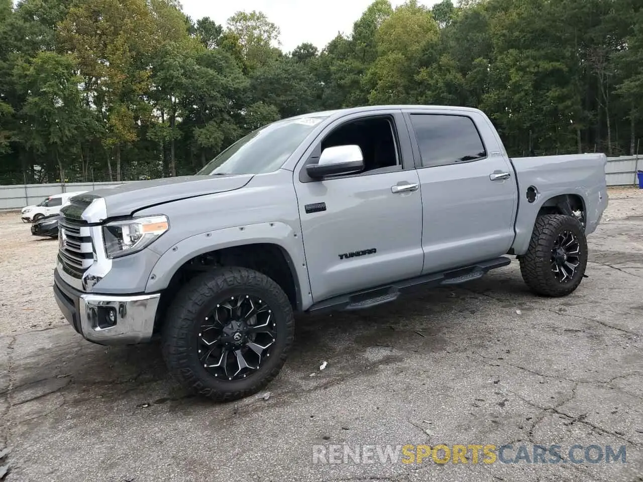 1 Фотография поврежденного автомобиля 5TFFY5F19MX292163 TOYOTA TUNDRA 2021