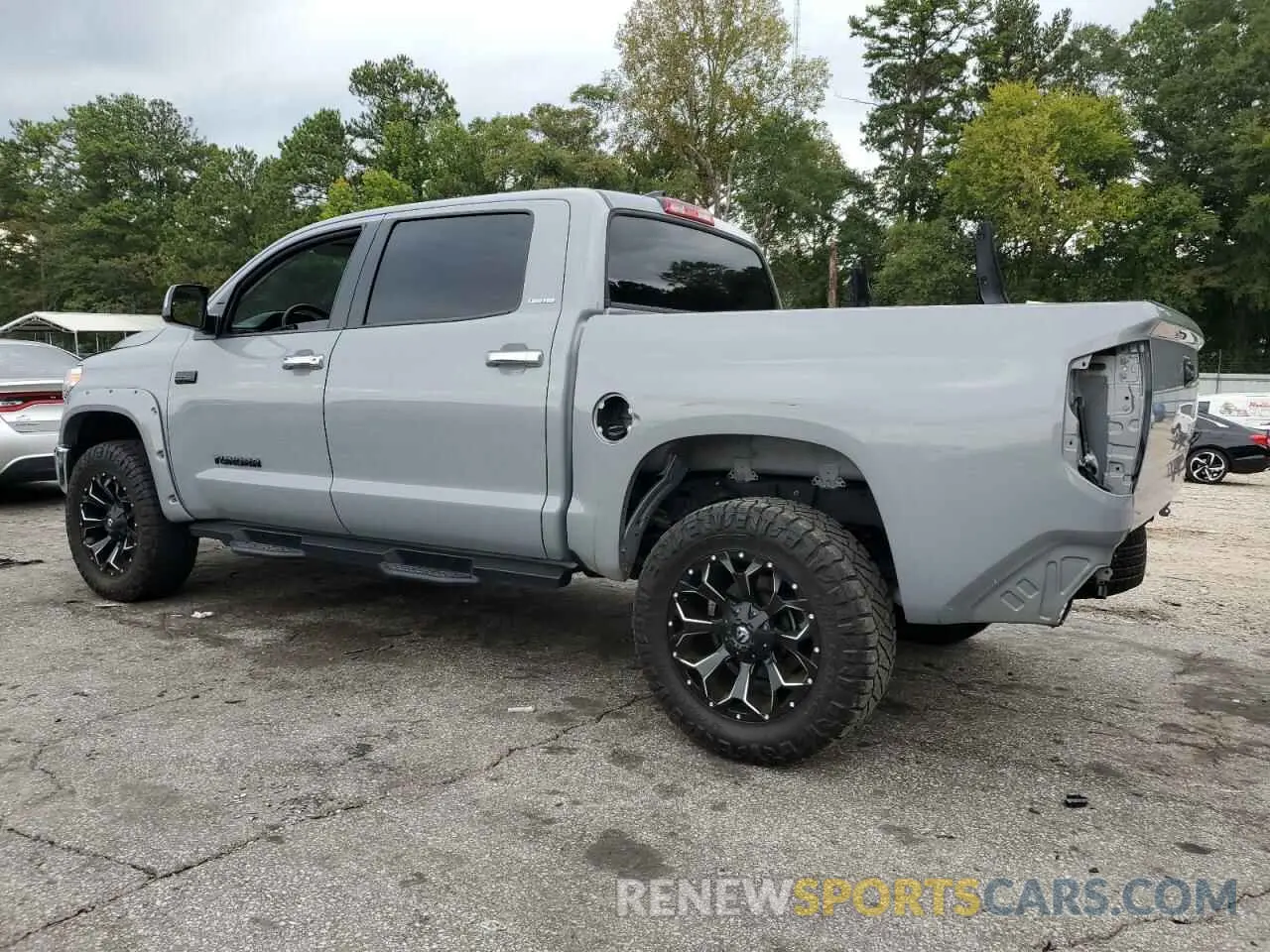 2 Фотография поврежденного автомобиля 5TFFY5F19MX292163 TOYOTA TUNDRA 2021