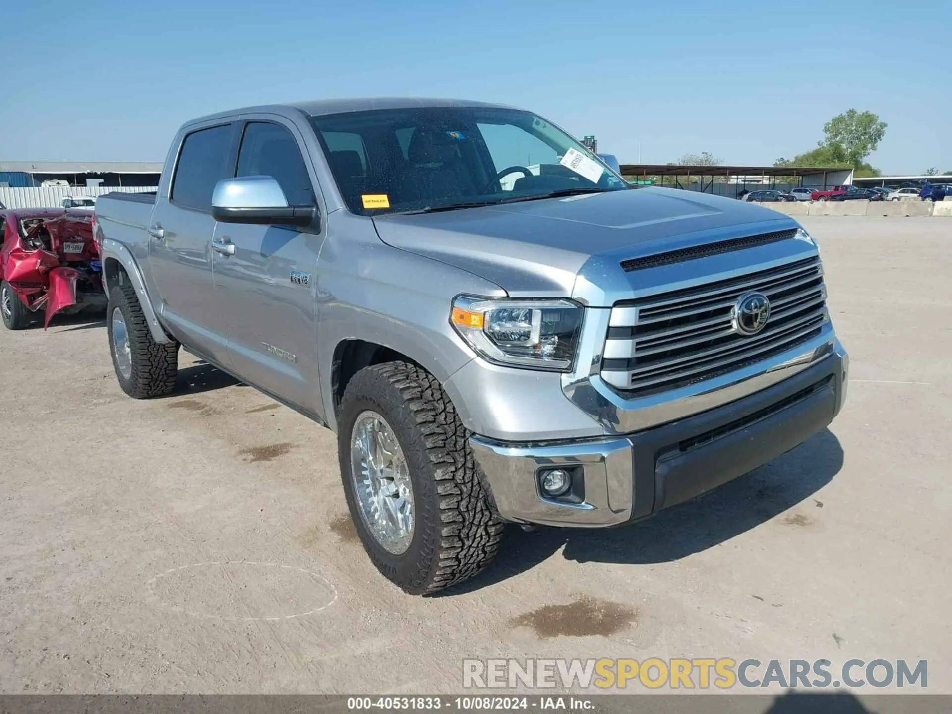 1 Фотография поврежденного автомобиля 5TFHY5F13MX983410 TOYOTA TUNDRA 2021