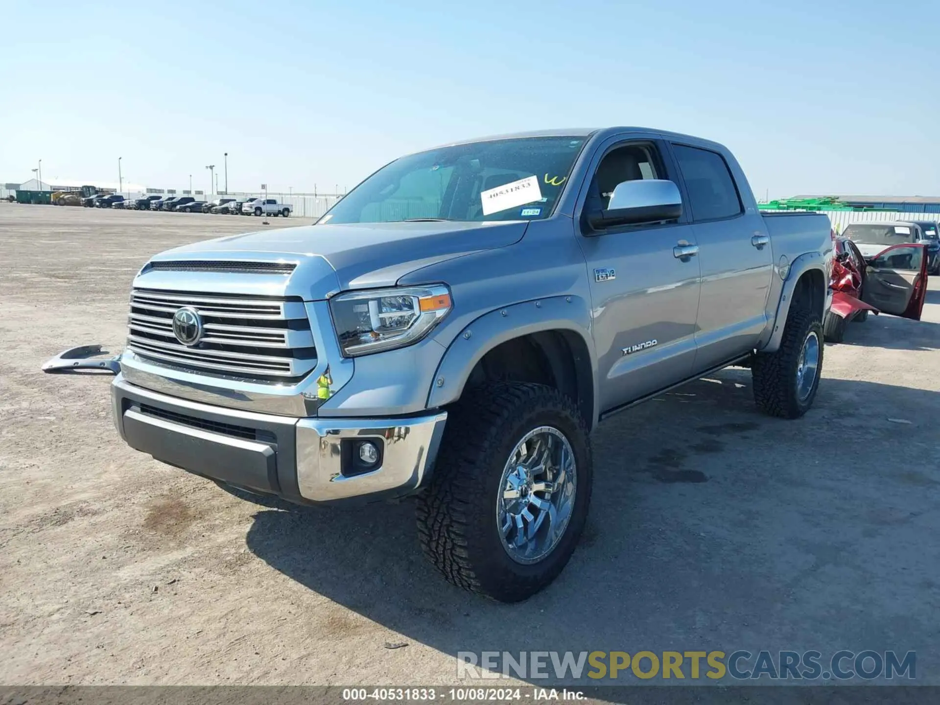2 Фотография поврежденного автомобиля 5TFHY5F13MX983410 TOYOTA TUNDRA 2021