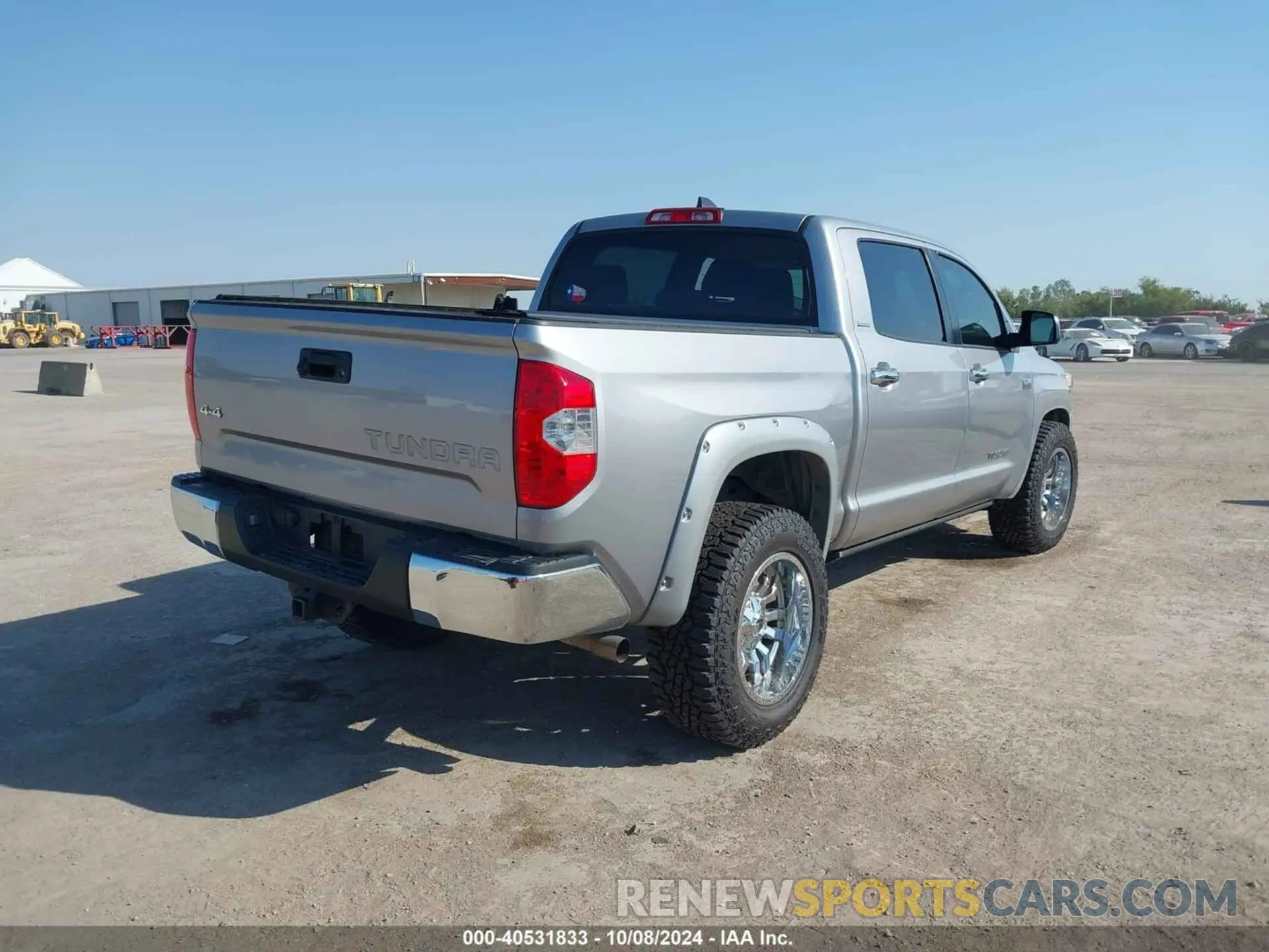 4 Фотография поврежденного автомобиля 5TFHY5F13MX983410 TOYOTA TUNDRA 2021