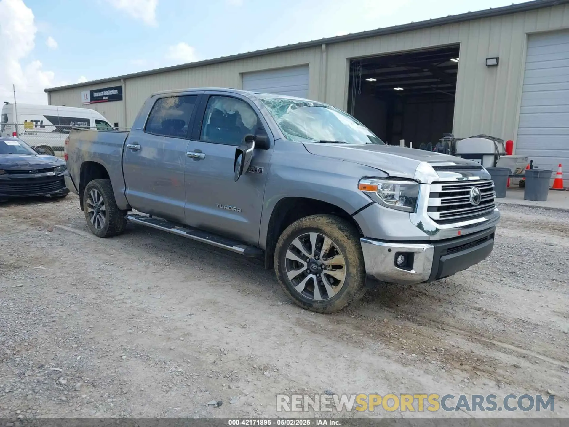 1 Photograph of a damaged car 5TFHY5F13MX989921 TOYOTA TUNDRA 2021