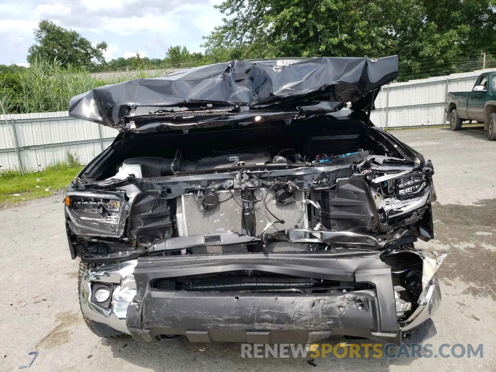 9 Photograph of a damaged car 5TFHY5F15MX016216 TOYOTA TUNDRA 2021
