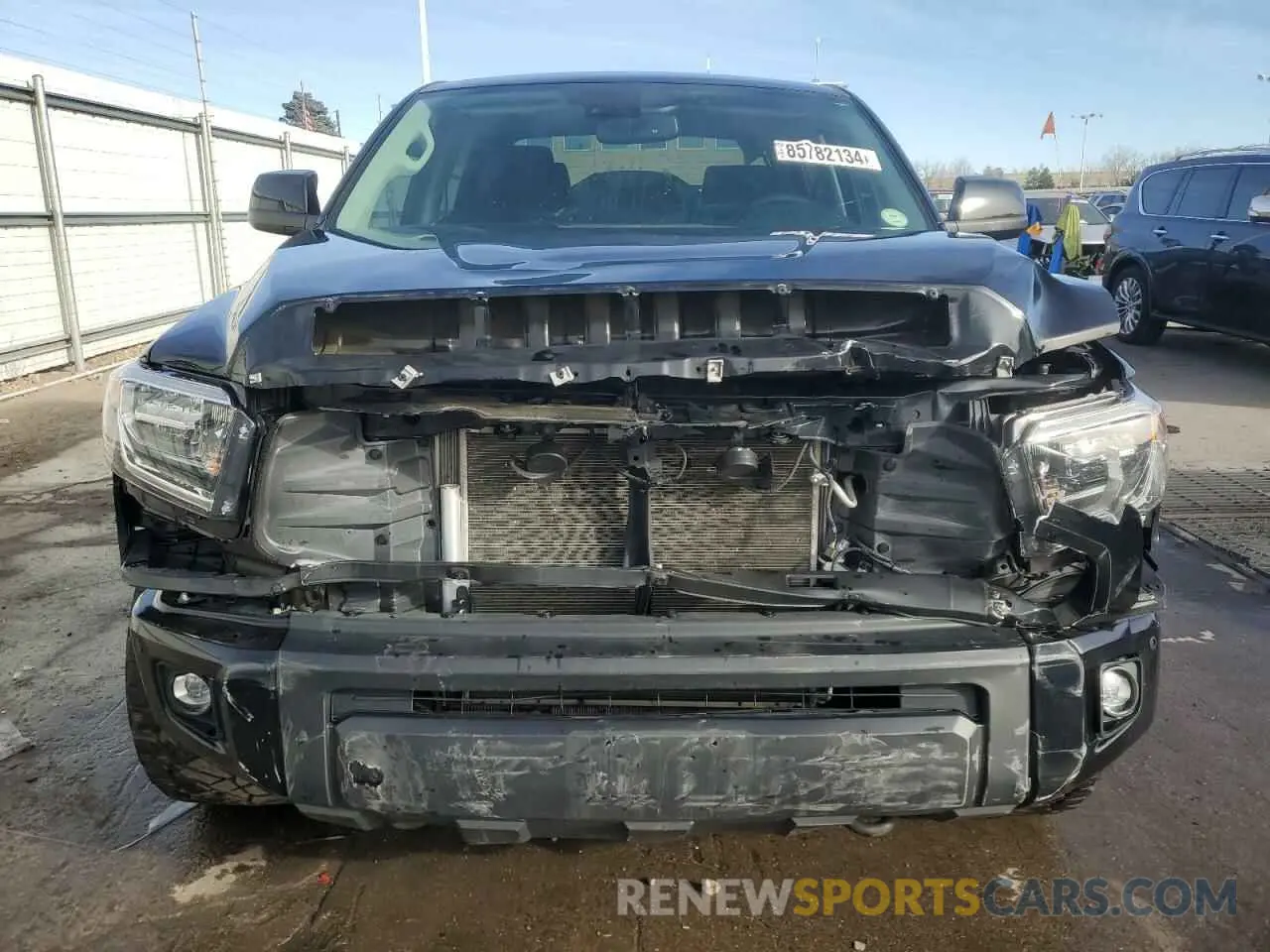 5 Фотография поврежденного автомобиля 5TFHY5F15MX991511 TOYOTA TUNDRA 2021