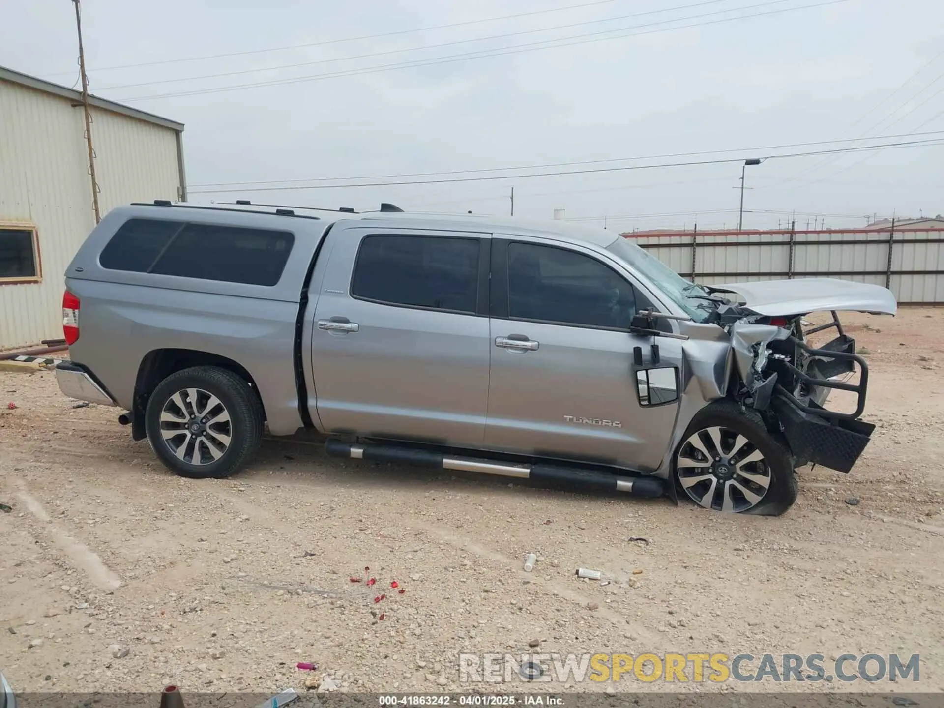 13 Photograph of a damaged car 5TFHY5F17MX990943 TOYOTA TUNDRA 2021