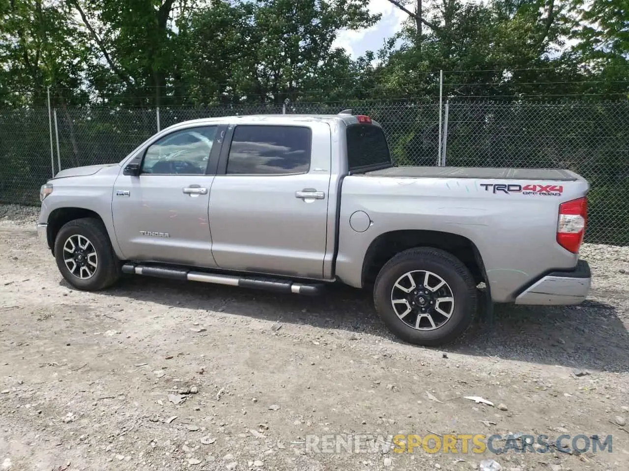 2 Photograph of a damaged car 5TFHY5F18MX965842 TOYOTA TUNDRA 2021