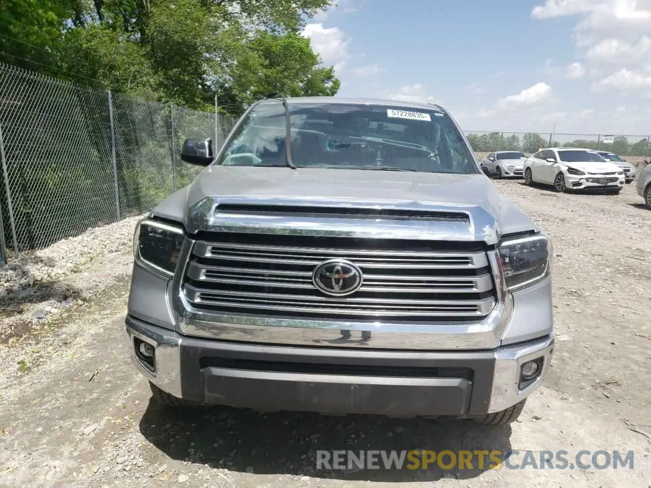 5 Photograph of a damaged car 5TFHY5F18MX965842 TOYOTA TUNDRA 2021