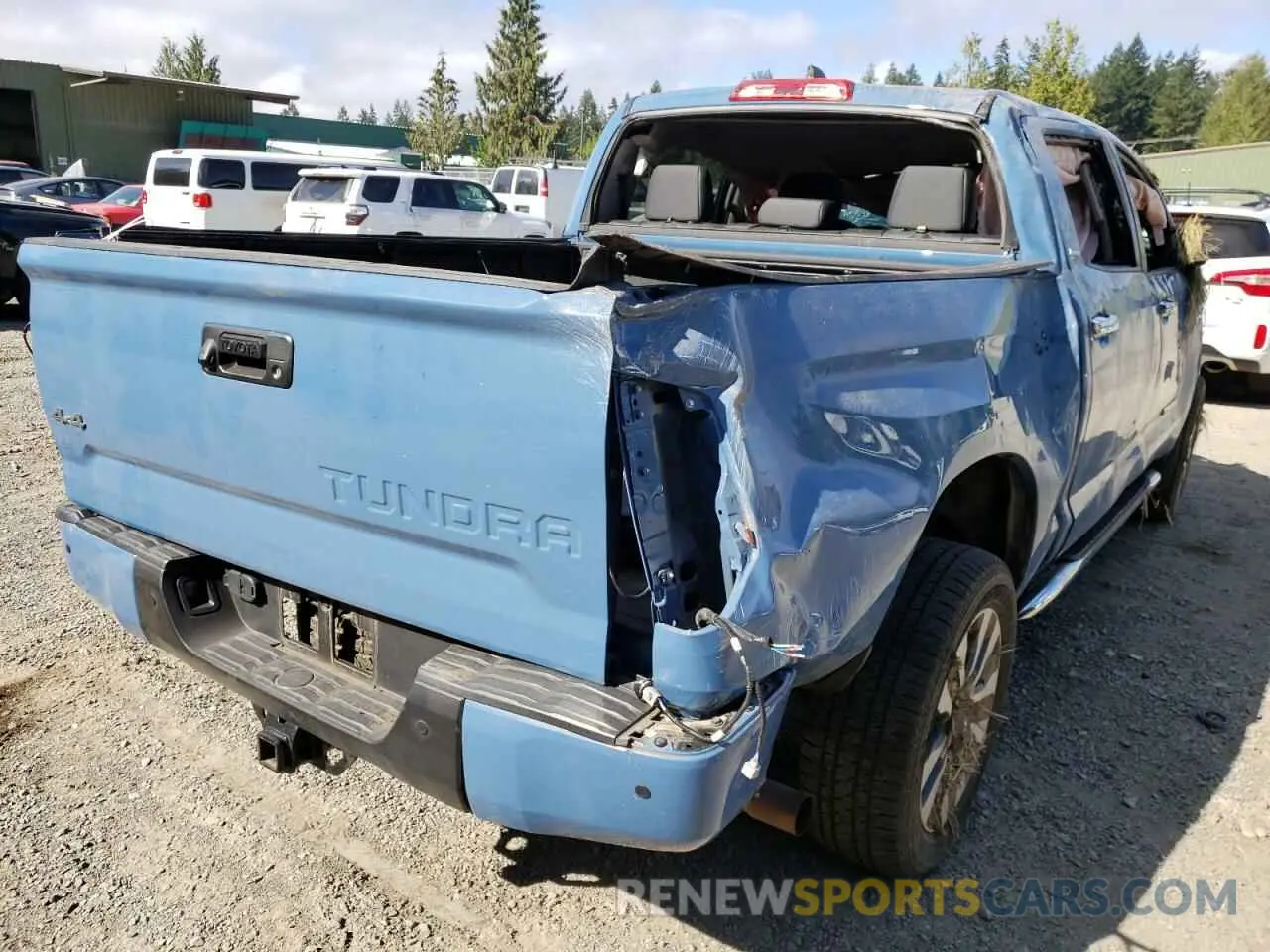 4 Photograph of a damaged car 5TFHY5F19MX967857 TOYOTA TUNDRA 2021