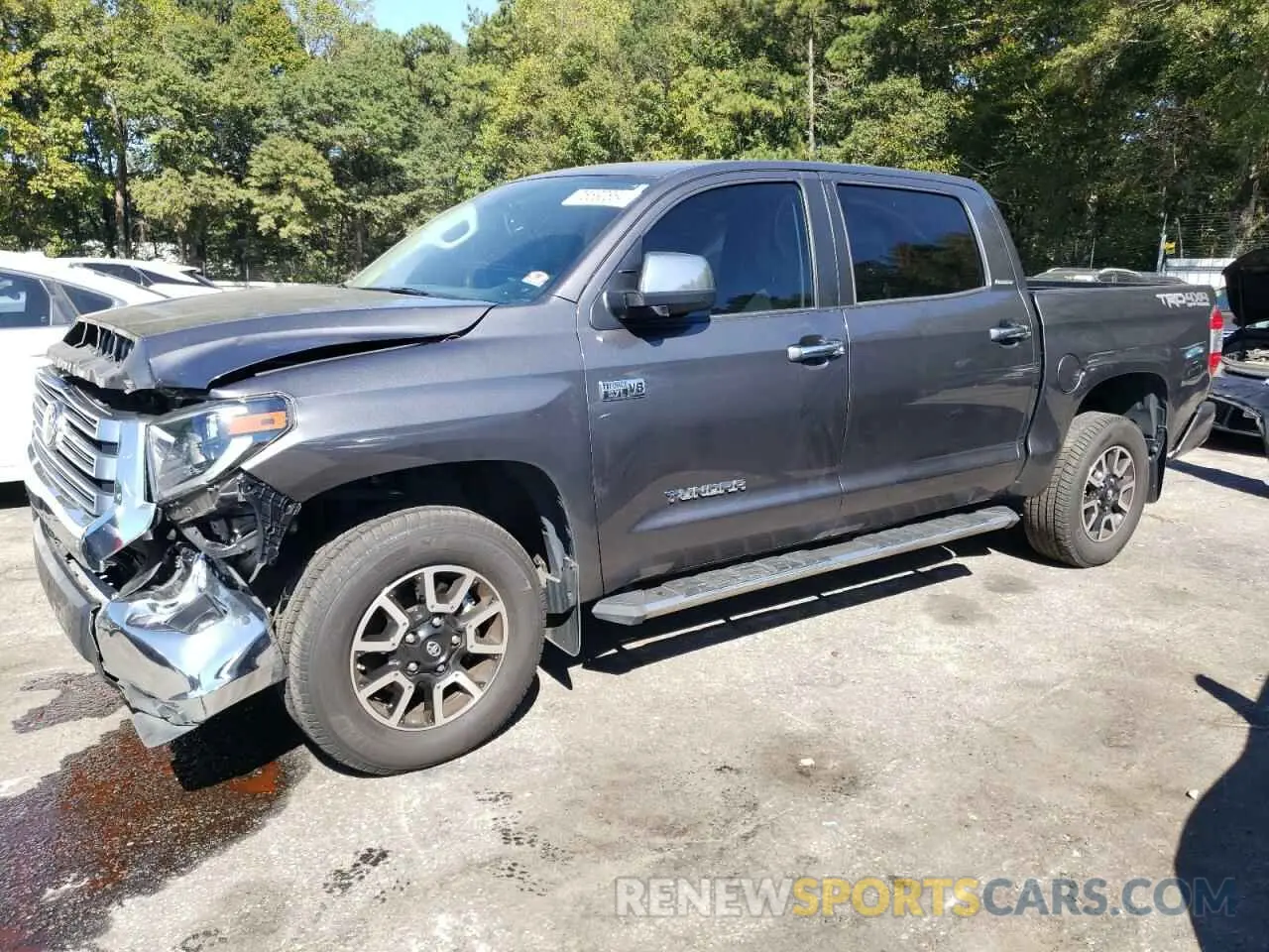 1 Фотография поврежденного автомобиля 5TFHY5F1XMX963381 TOYOTA TUNDRA 2021