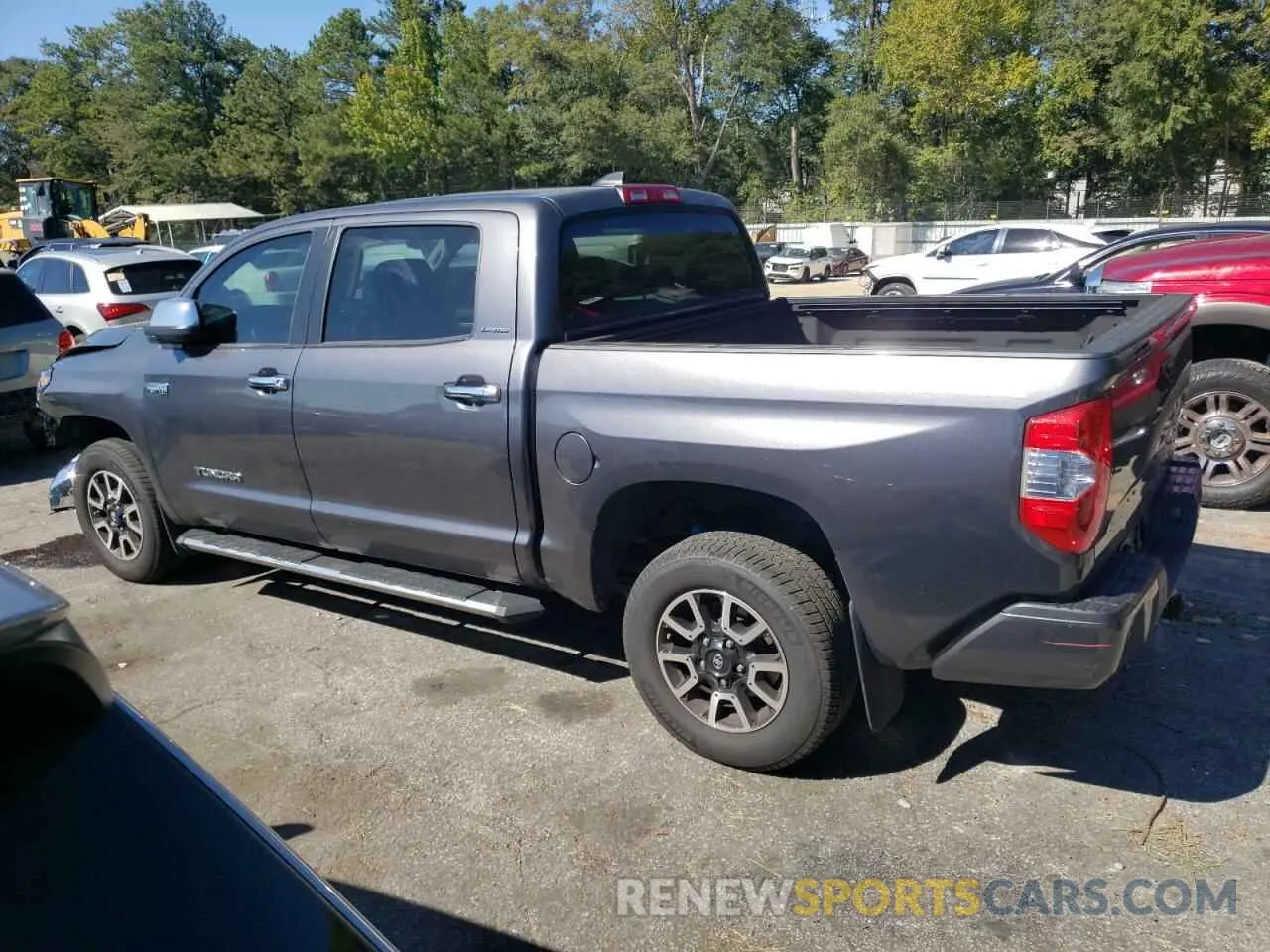 2 Фотография поврежденного автомобиля 5TFHY5F1XMX963381 TOYOTA TUNDRA 2021