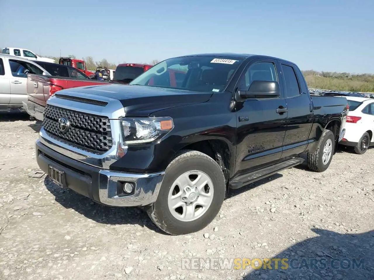 1 Photograph of a damaged car 5TFRY5F10MX288712 TOYOTA TUNDRA 2021