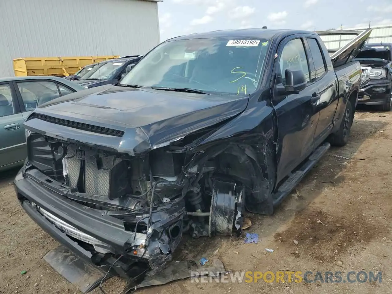 2 Фотография поврежденного автомобиля 5TFRY5F10MX290086 TOYOTA TUNDRA 2021