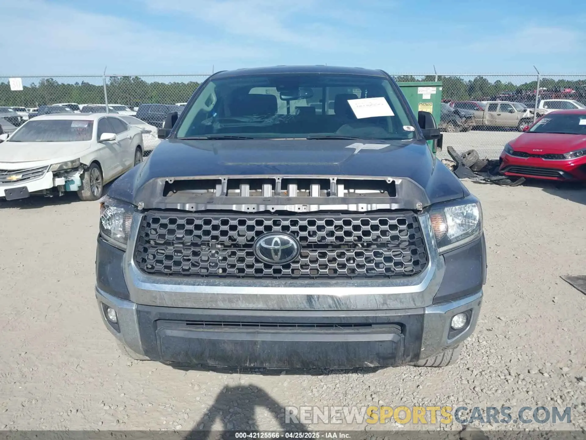 12 Photograph of a damaged car 5TFRY5F12MX287156 TOYOTA TUNDRA 2021