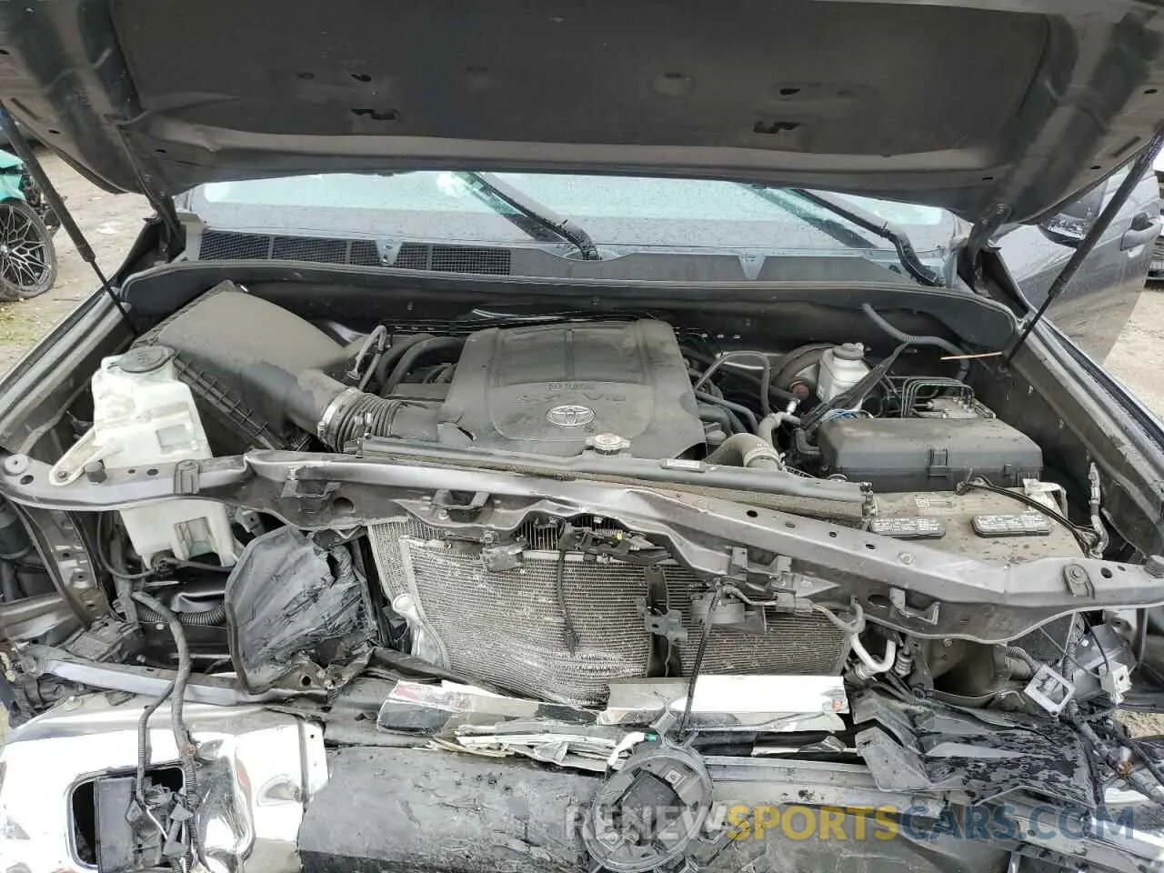 11 Фотография поврежденного автомобиля 5TFRY5F16MX274880 TOYOTA TUNDRA 2021