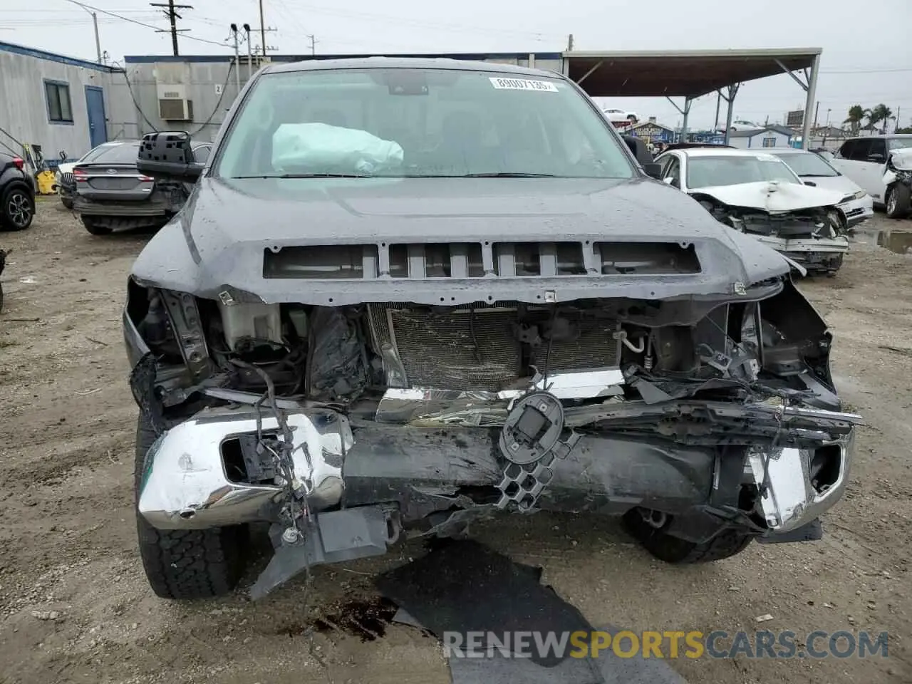 5 Фотография поврежденного автомобиля 5TFRY5F16MX274880 TOYOTA TUNDRA 2021
