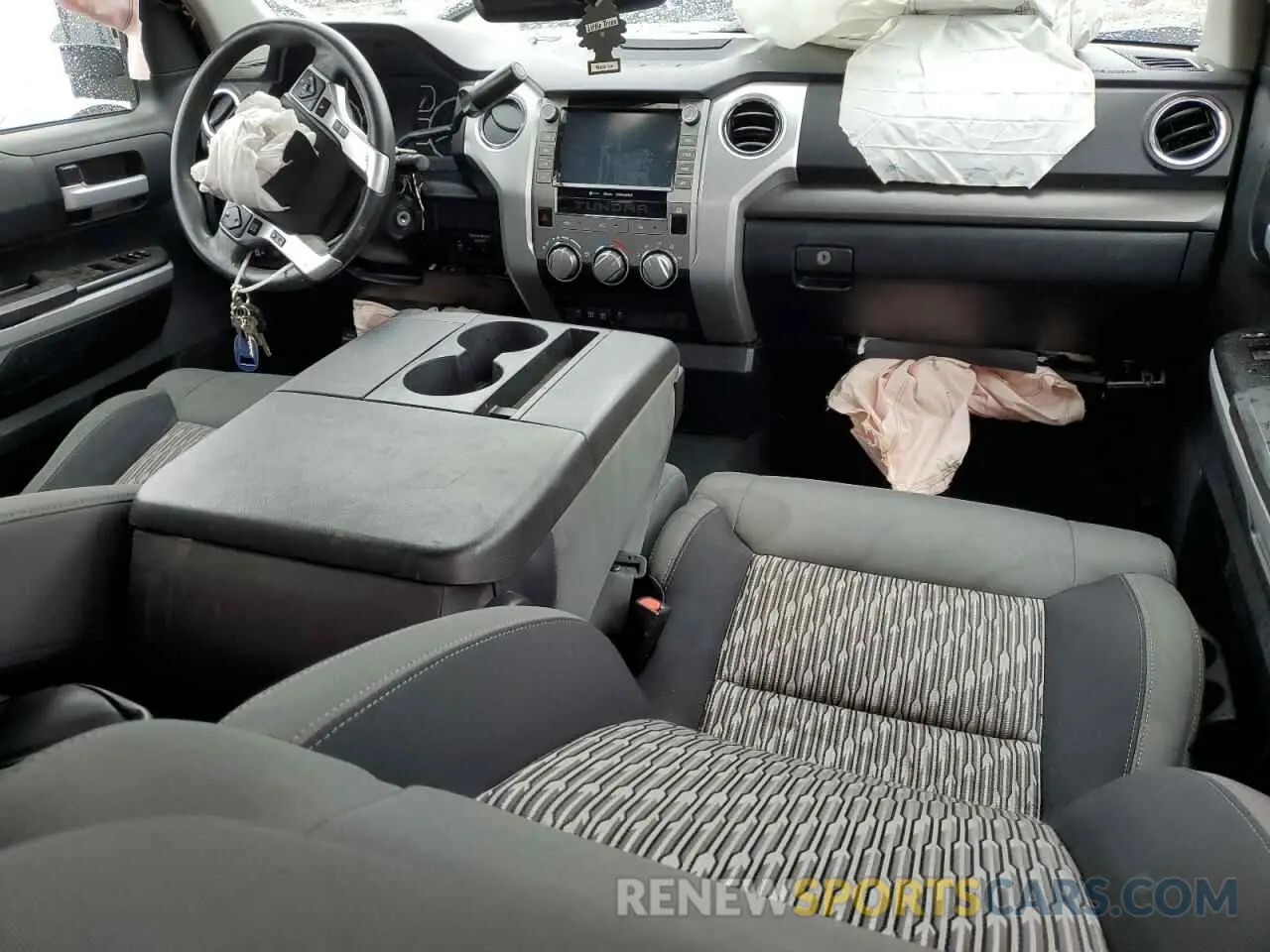 8 Фотография поврежденного автомобиля 5TFRY5F16MX274880 TOYOTA TUNDRA 2021