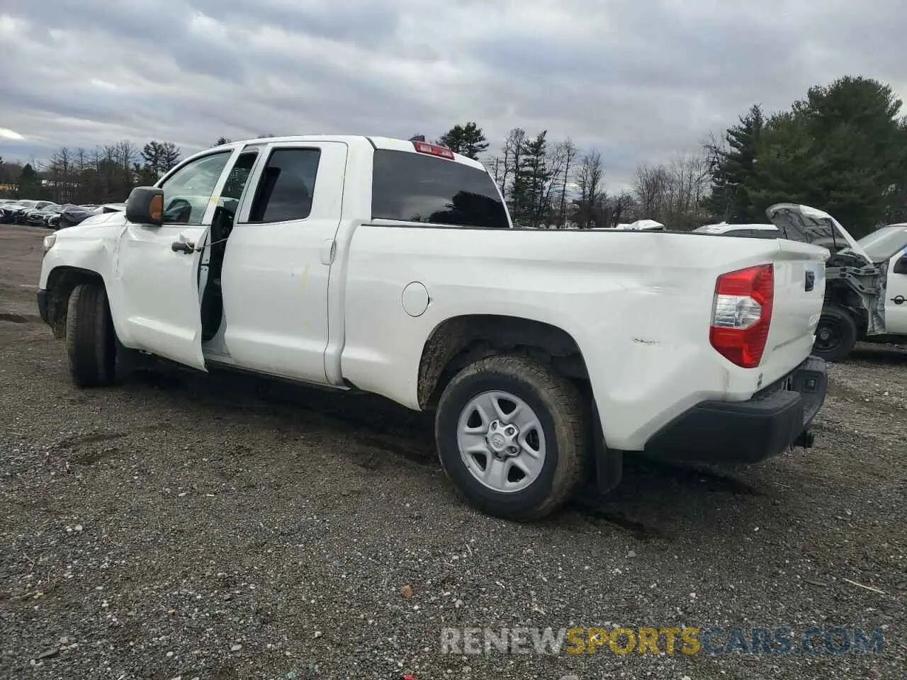 2 Photograph of a damaged car 5TFRY5F17MX292529 TOYOTA TUNDRA 2021