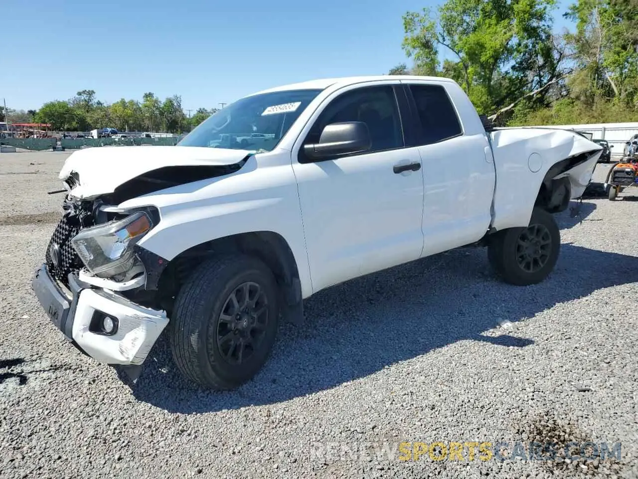 1 Photograph of a damaged car 5TFRY5F18MX280888 TOYOTA TUNDRA 2021