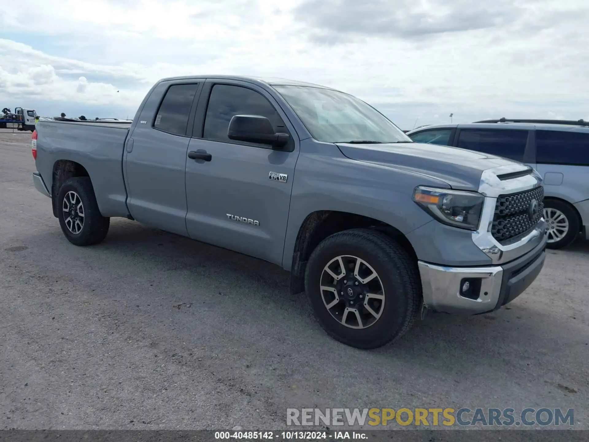 1 Photograph of a damaged car 5TFRY5F18MX287579 TOYOTA TUNDRA 2021