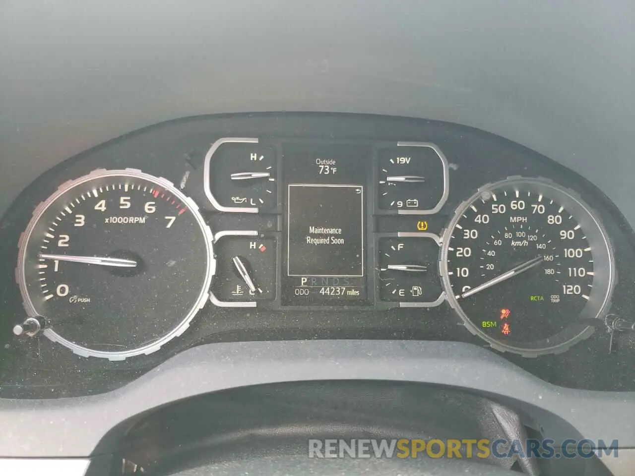 9 Фотография поврежденного автомобиля 5TFRY5F19MX298025 TOYOTA TUNDRA 2021