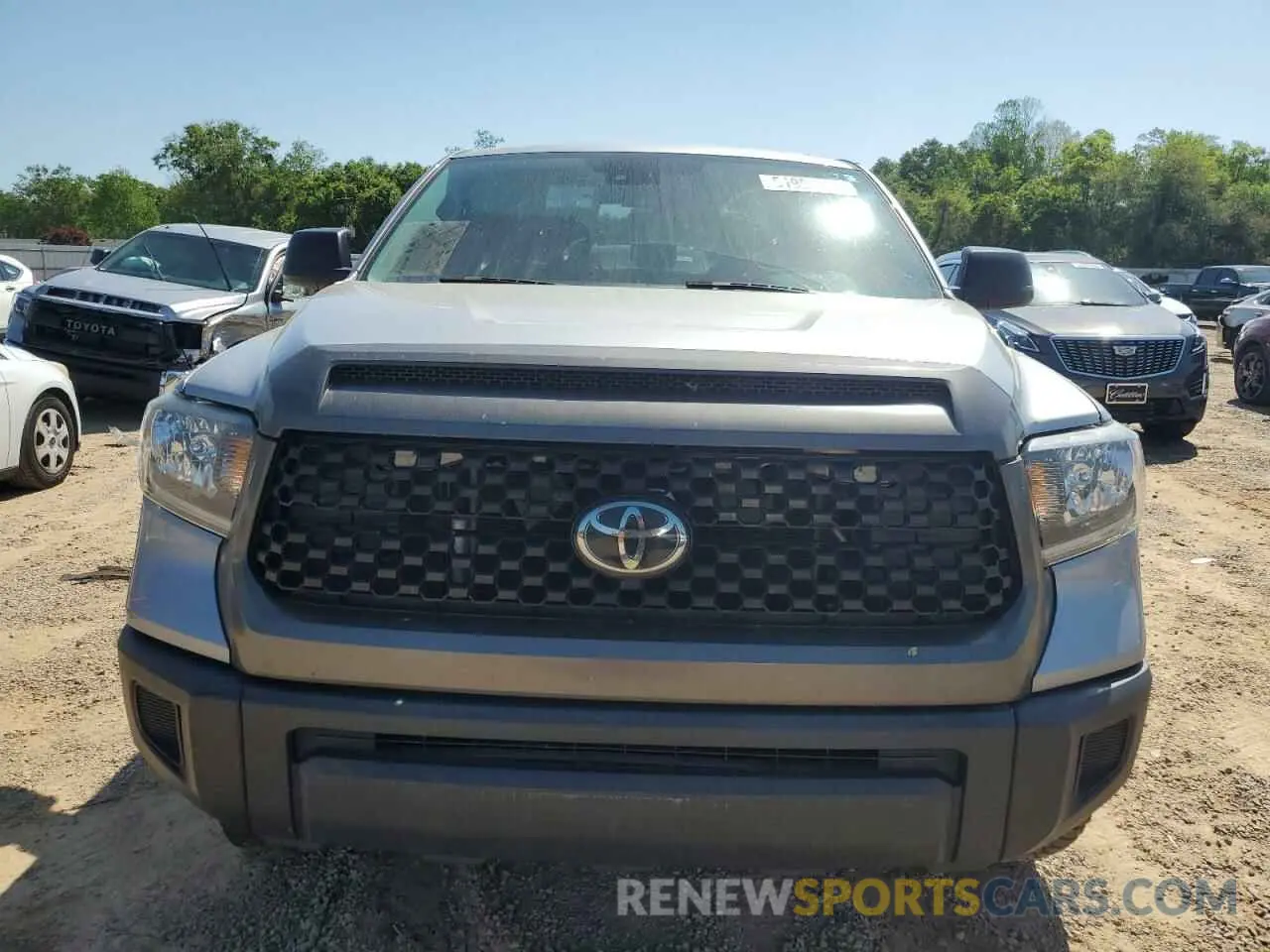 10 Фотография поврежденного автомобиля 5TFRY5F1XMX281184 TOYOTA TUNDRA 2021