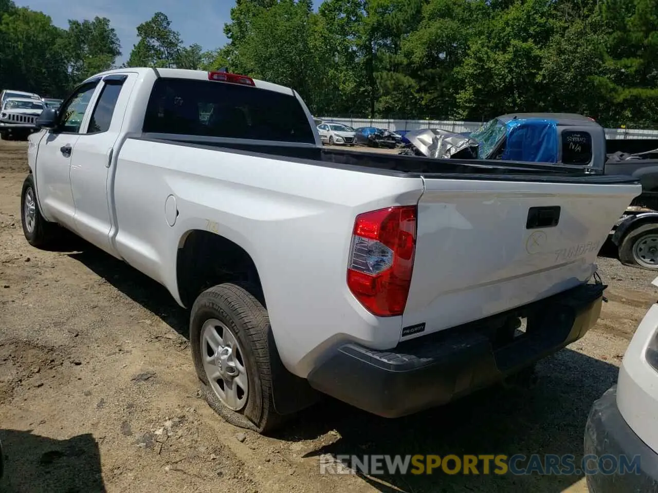 3 Photograph of a damaged car 5TFTY5F1XMX011894 TOYOTA TUNDRA 2021