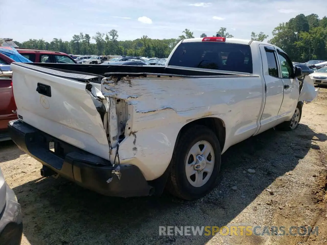 4 Photograph of a damaged car 5TFTY5F1XMX011894 TOYOTA TUNDRA 2021