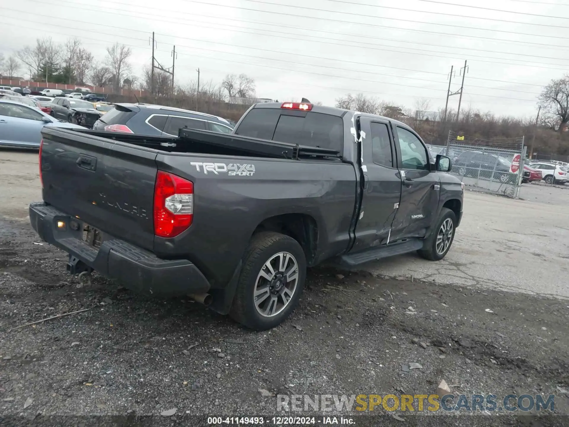 4 Photograph of a damaged car 5TFUY5F11MX007477 TOYOTA TUNDRA 2021