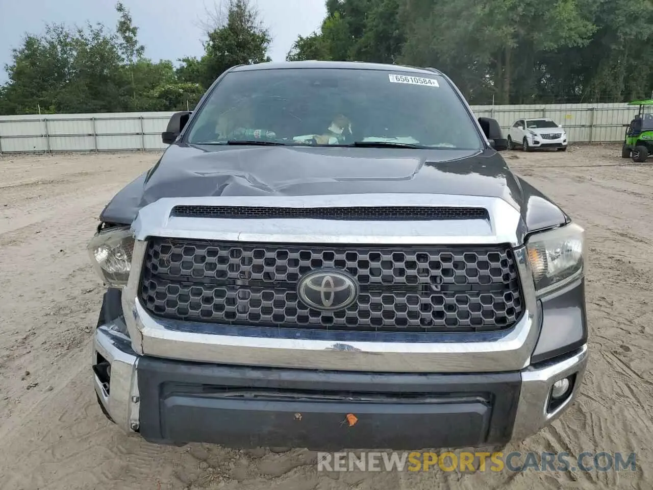 5 Photograph of a damaged car 5TFUY5F15MX957552 TOYOTA TUNDRA 2021