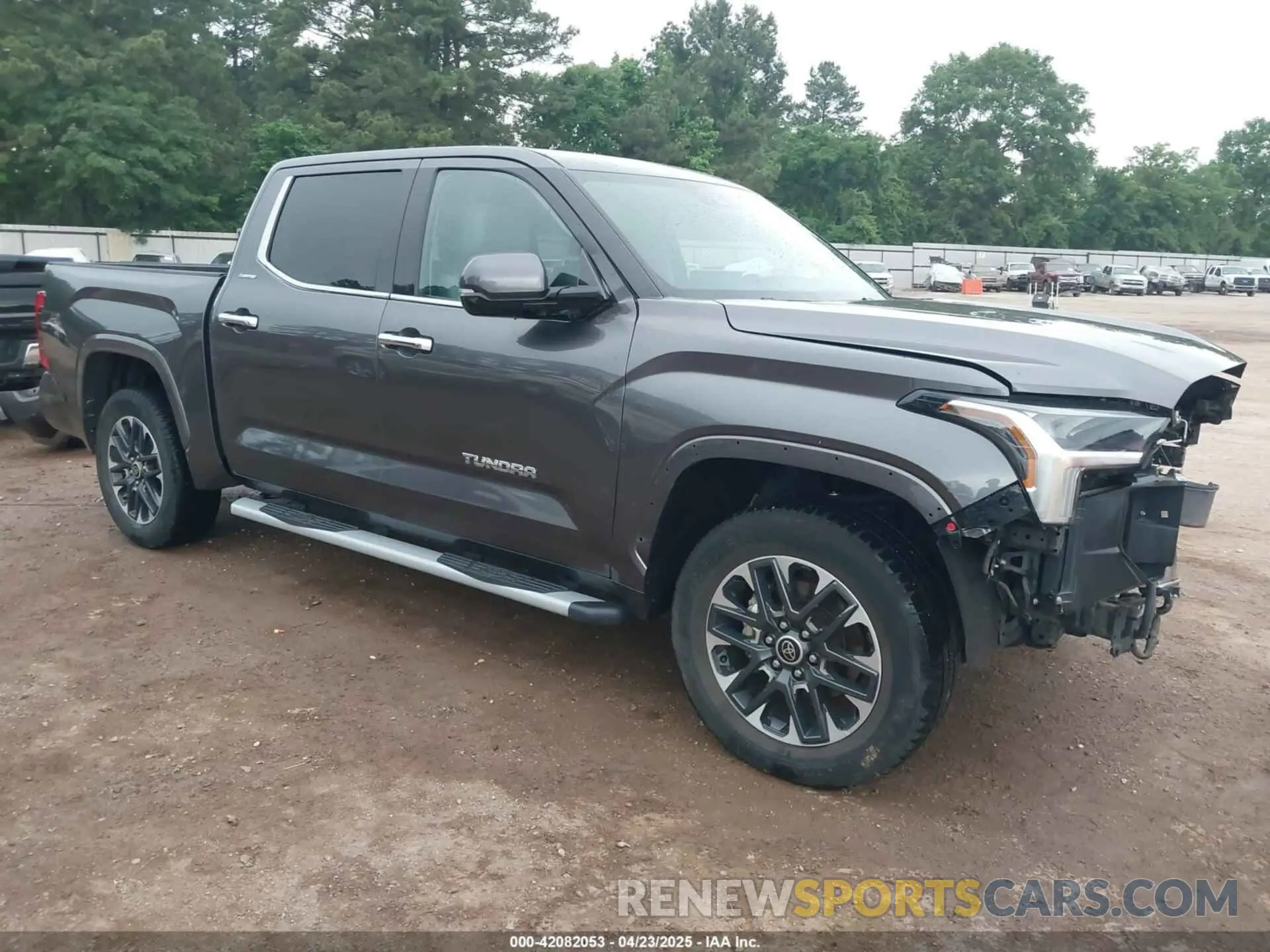 1 Photograph of a damaged car 5TFJA5AB2NX017802 TOYOTA TUNDRA 2022