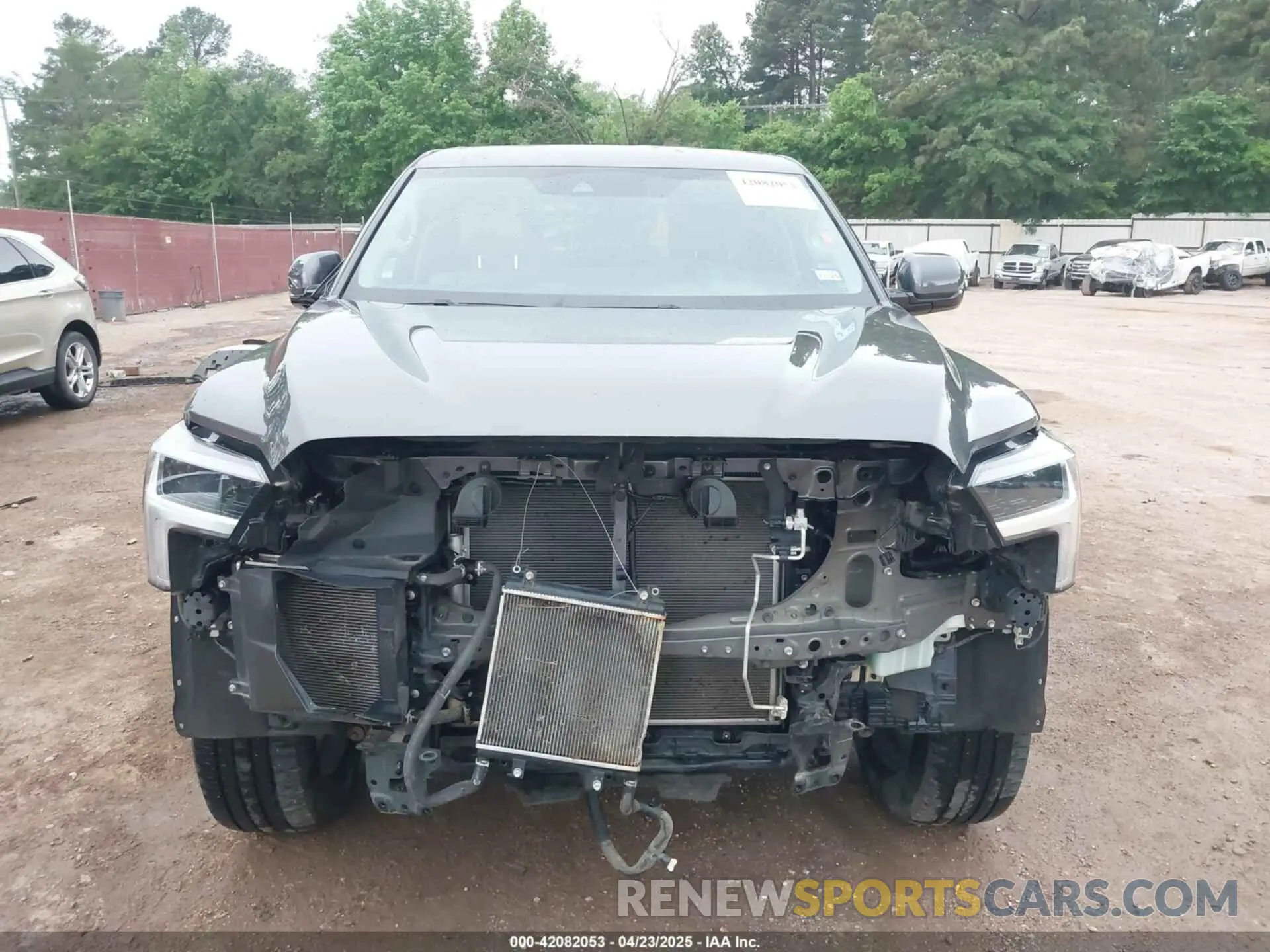 6 Photograph of a damaged car 5TFJA5AB2NX017802 TOYOTA TUNDRA 2022