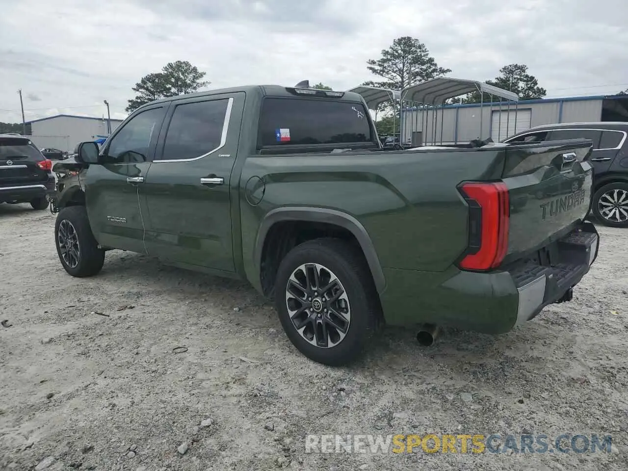 2 Фотография поврежденного автомобиля 5TFJA5AB3NX015475 TOYOTA TUNDRA 2022