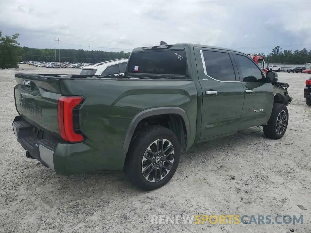 3 Фотография поврежденного автомобиля 5TFJA5AB3NX015475 TOYOTA TUNDRA 2022
