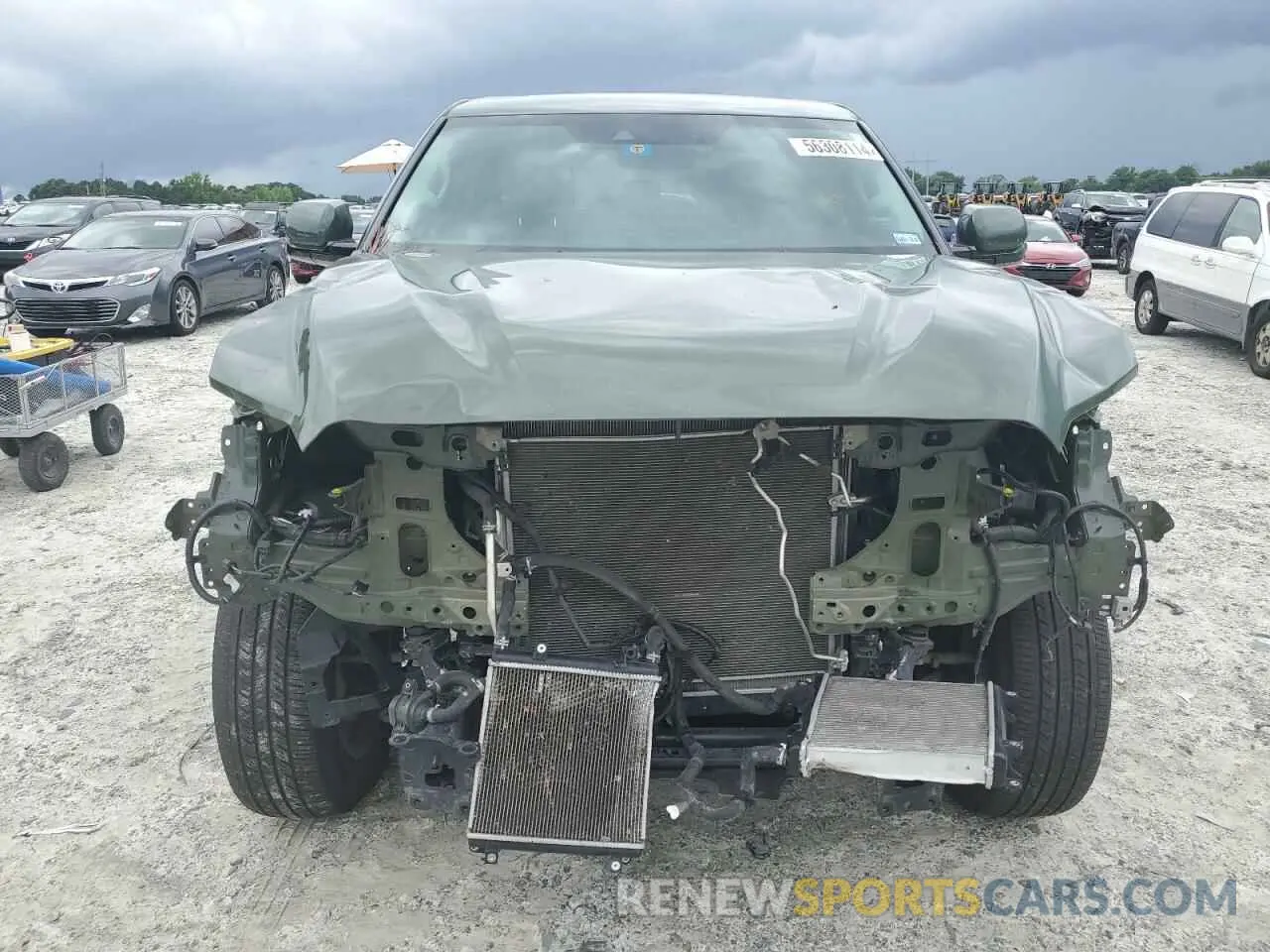 5 Фотография поврежденного автомобиля 5TFJA5AB3NX015475 TOYOTA TUNDRA 2022