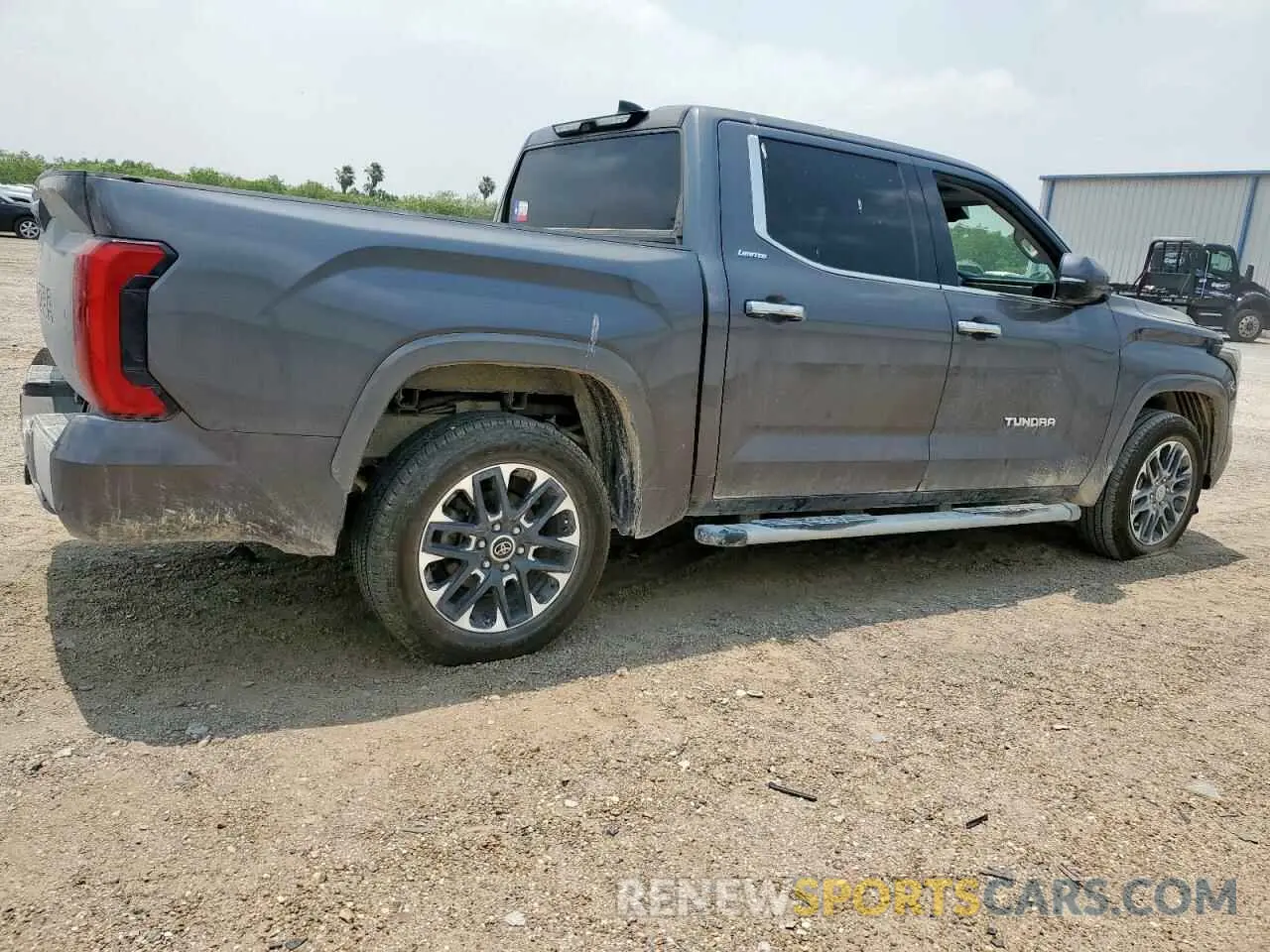 3 Photograph of a damaged car 5TFJA5AB4NX005490 TOYOTA TUNDRA 2022