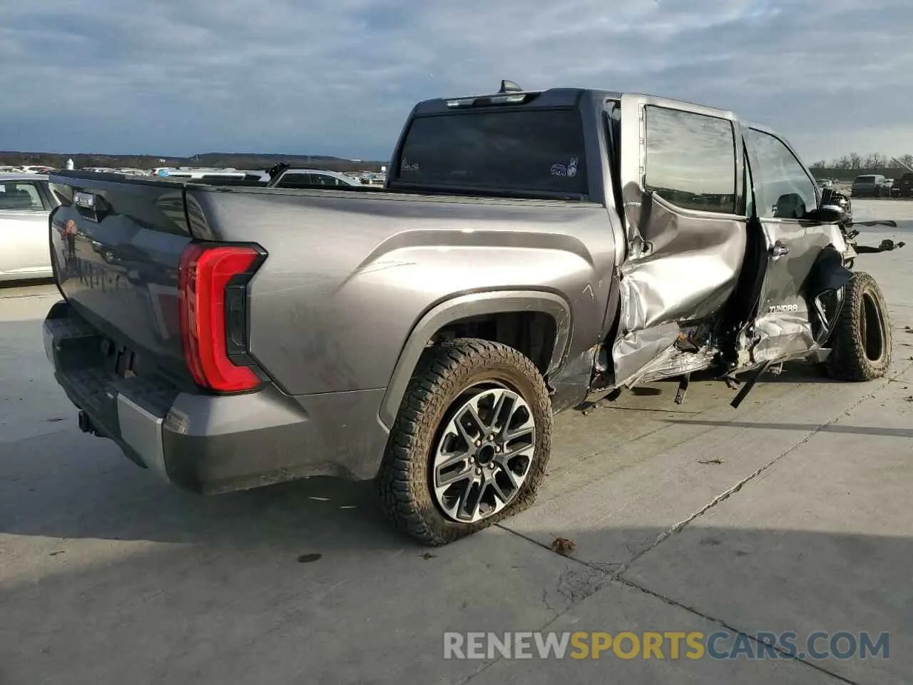 3 Фотография поврежденного автомобиля 5TFJA5AB5NX008771 TOYOTA TUNDRA 2022