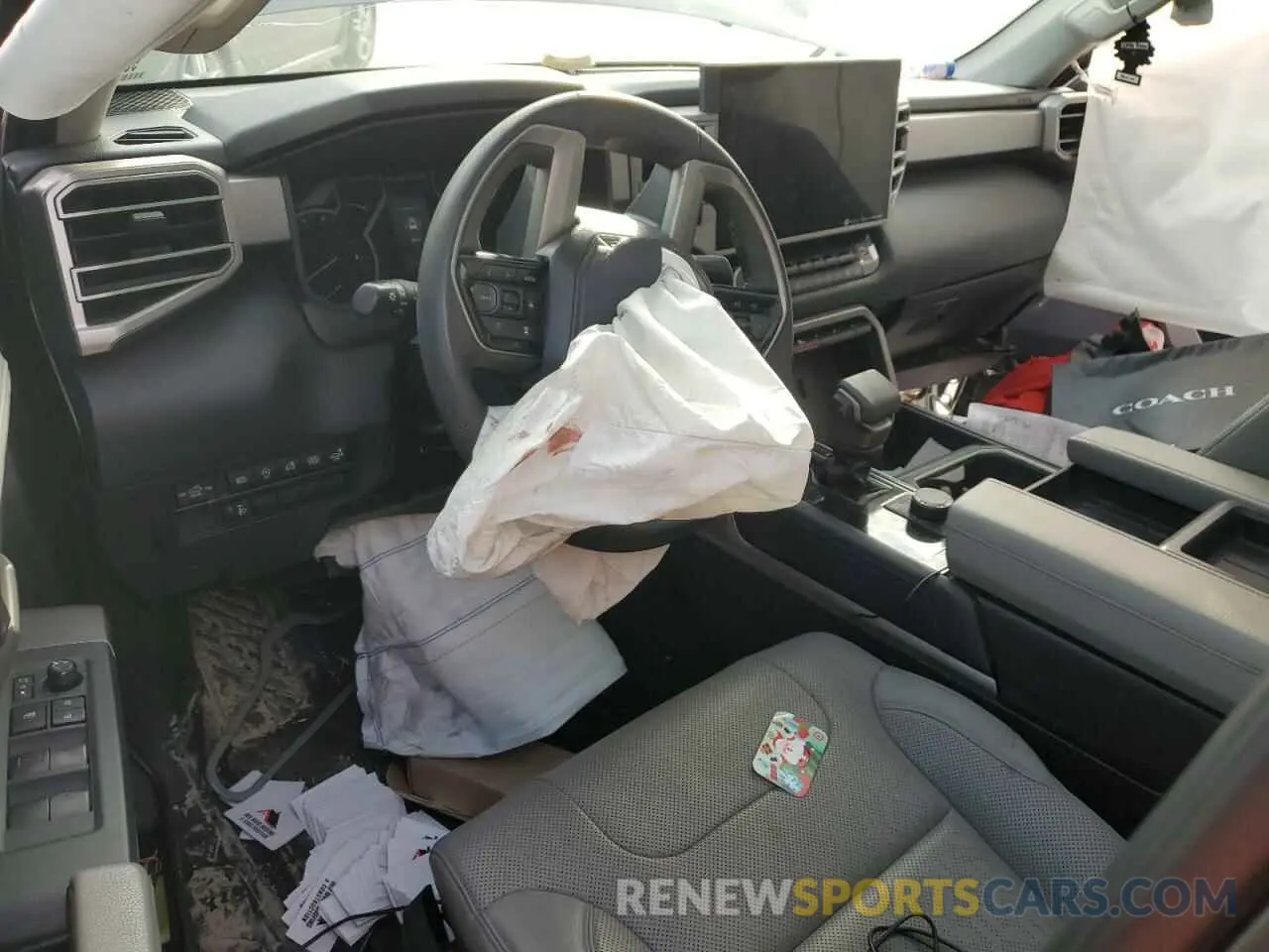 8 Фотография поврежденного автомобиля 5TFJA5AB5NX008771 TOYOTA TUNDRA 2022