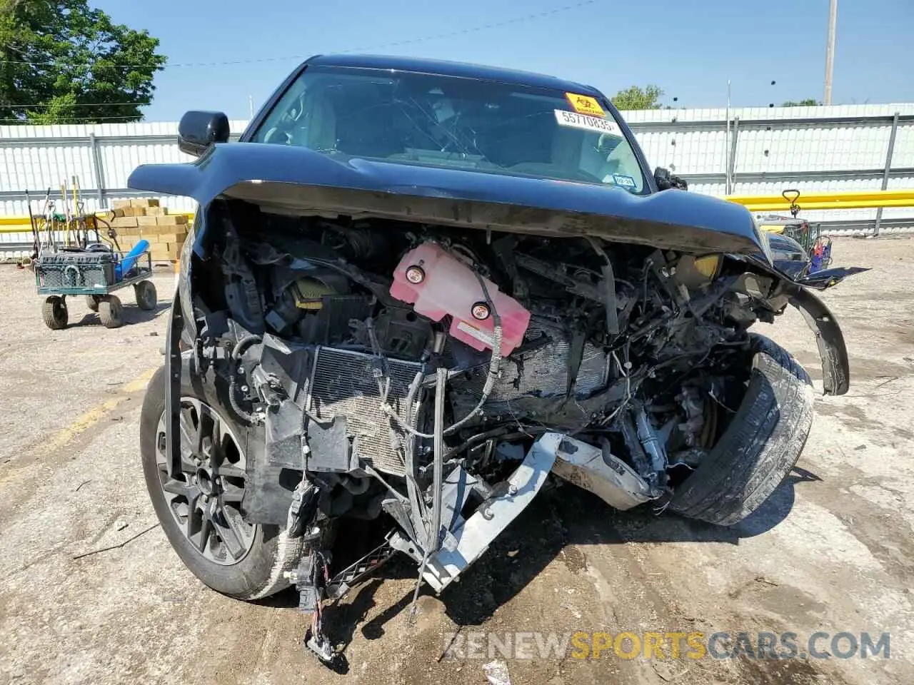 5 Фотография поврежденного автомобиля 5TFJA5ABXNX004246 TOYOTA TUNDRA 2022
